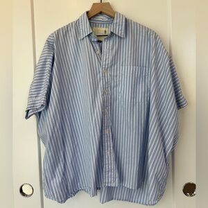 R13 Oversized Boxy Button Up Shirt